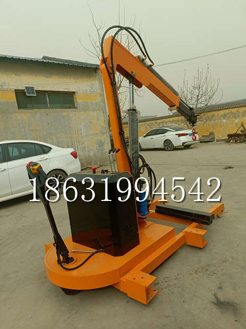 黎城县自卸车厢随车吊 自制轮式四不像起重机 四驱平板吊 5吨 贵盛